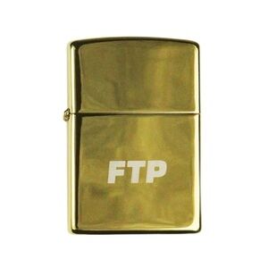 FTP (F The Population) 10 Year Anniversary Gold Logo Lighter